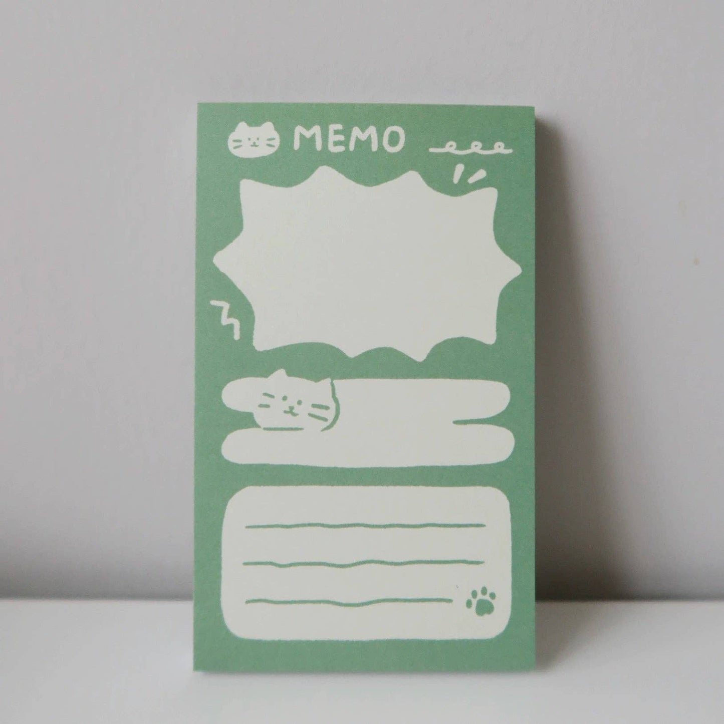 Hello Claws | Cat Memo Note Pad