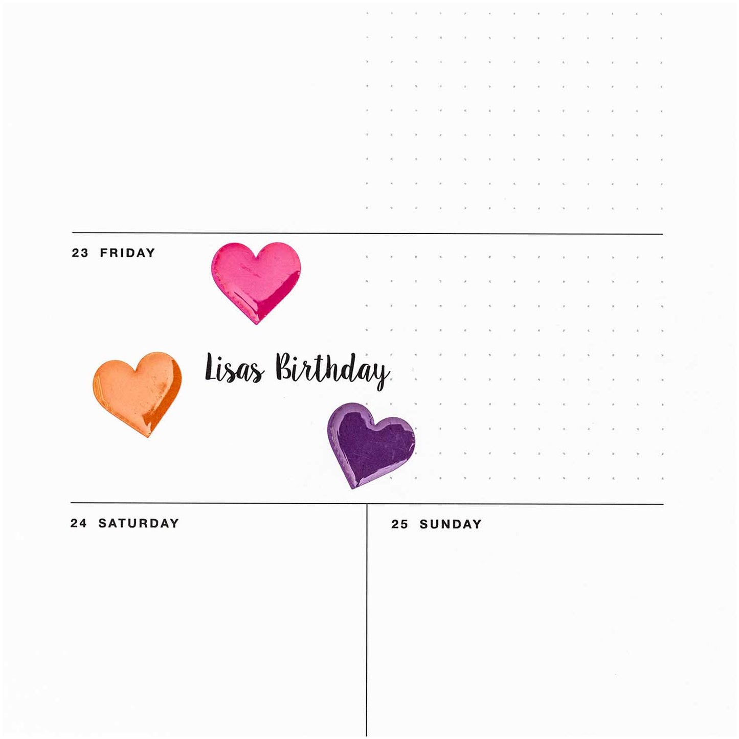 Rico | Paper Poetry | Gel Stickers | Rainbow Hearts