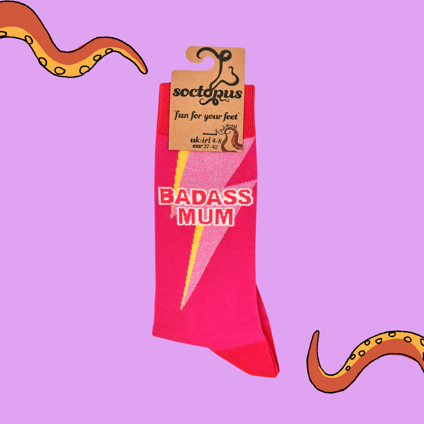 Soctopus | Womens Socks | Badass Mum
