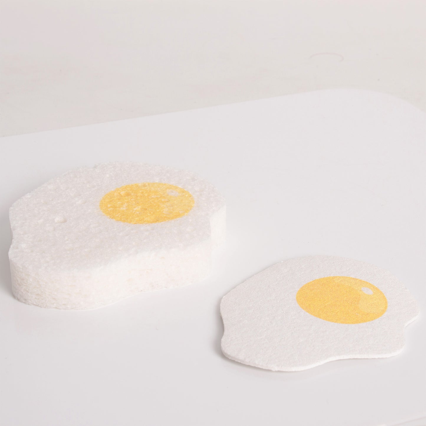 Helio Ferretti | Set of 2 Compressed Sponges | Fried Eggs