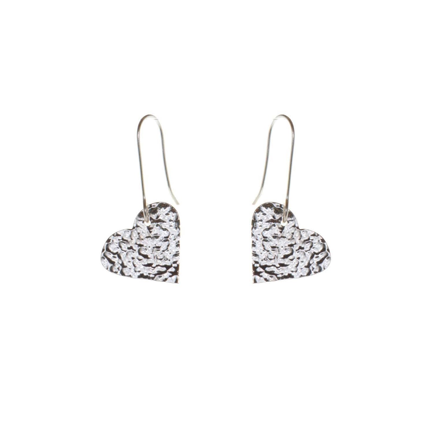 Just Trade | Silver Plated Heart Earrings