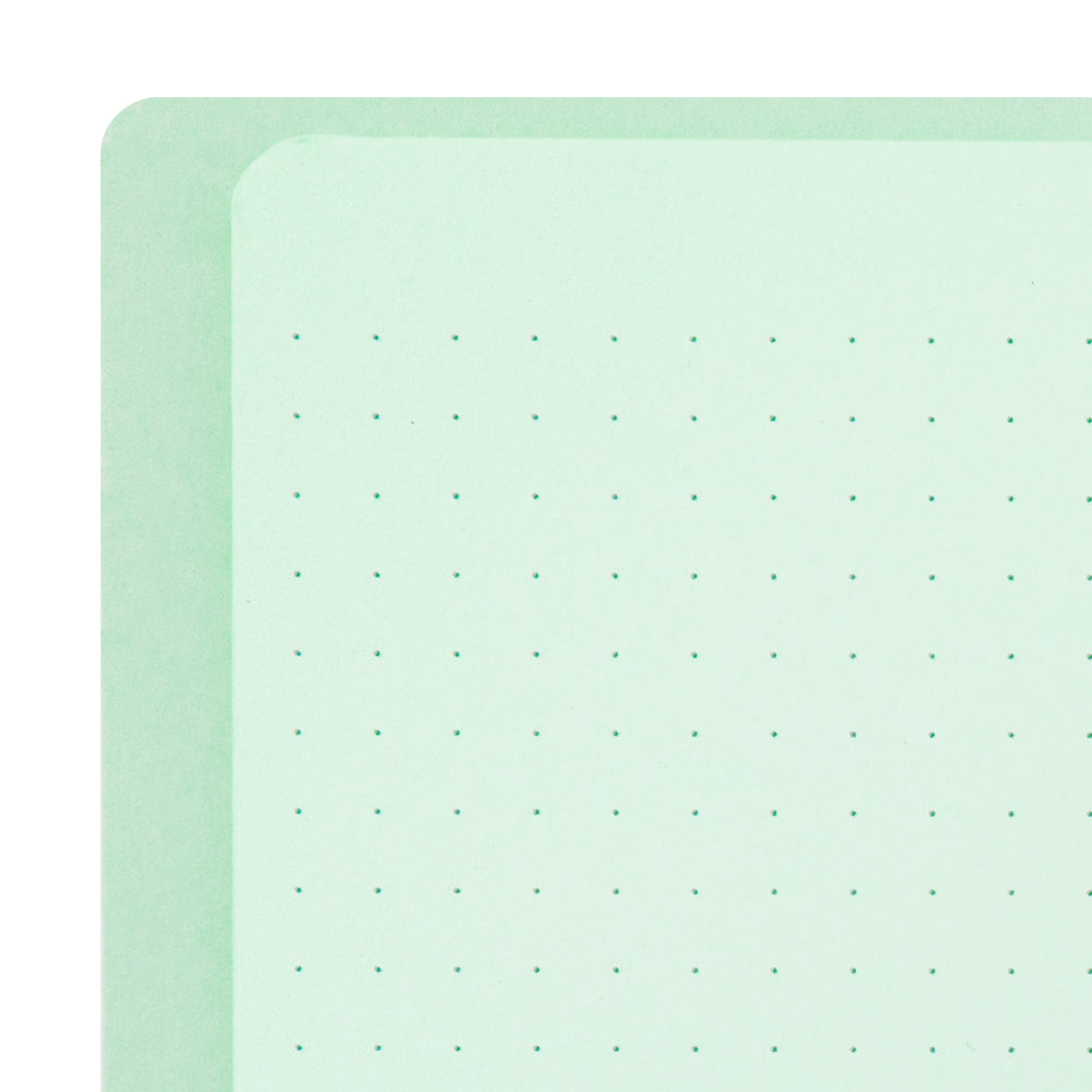 Midori | Ring notebook <A5> Color Dot Grid | Green
