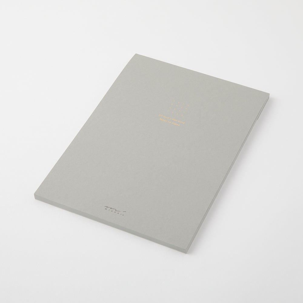 Midori | Paper Pad Notebook <A5> Dot Grid | Grey