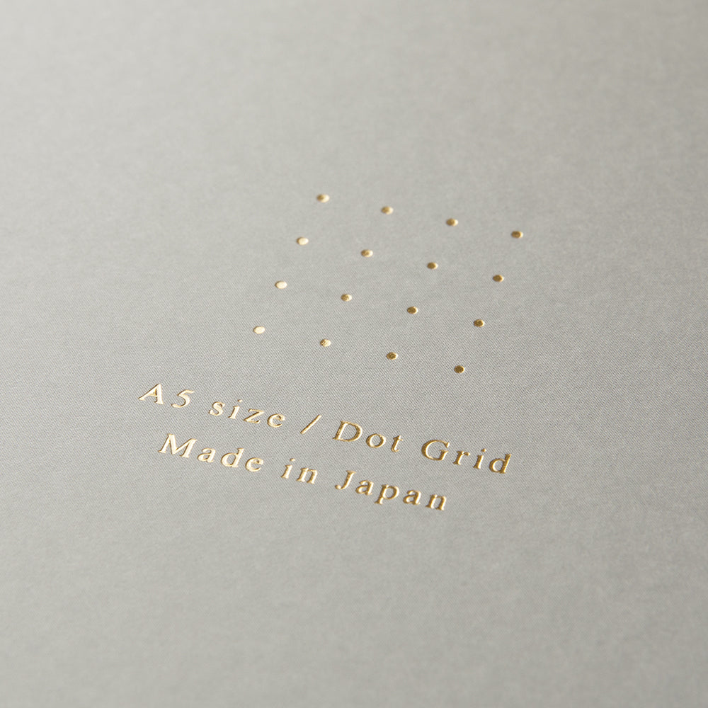 Midori | Paper Pad Notebook <A5> Dot Grid | Grey