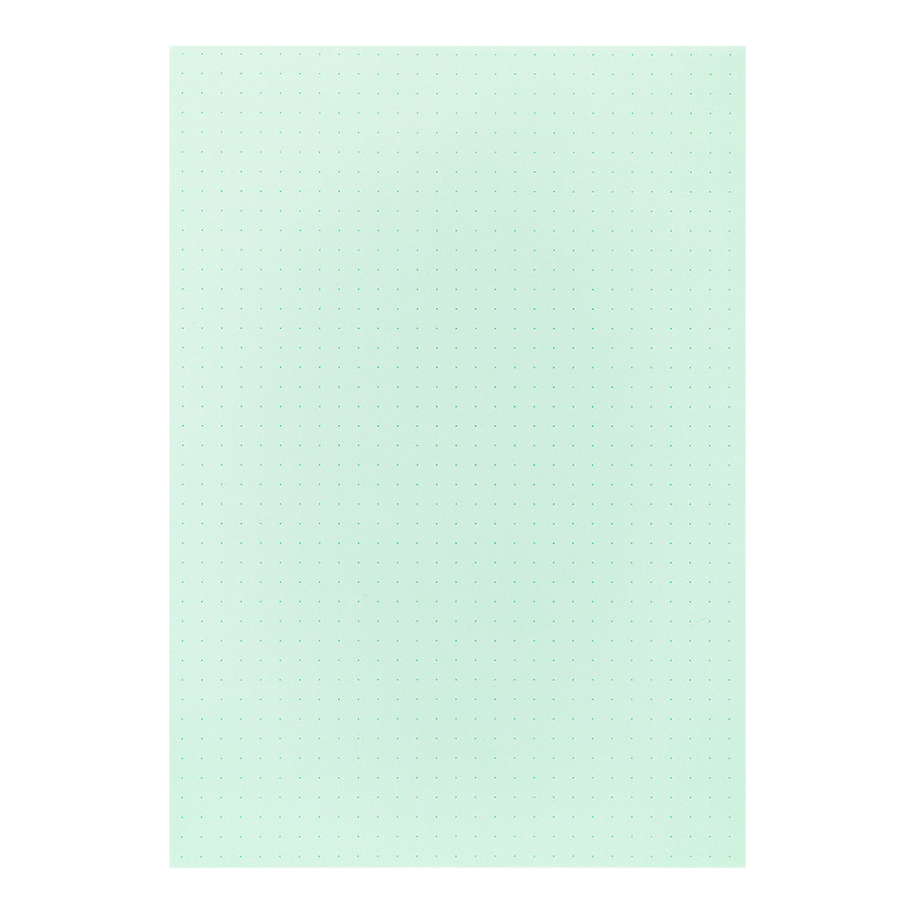 Midori | Paper Pad Notebook <A5> Dot Grid | Green