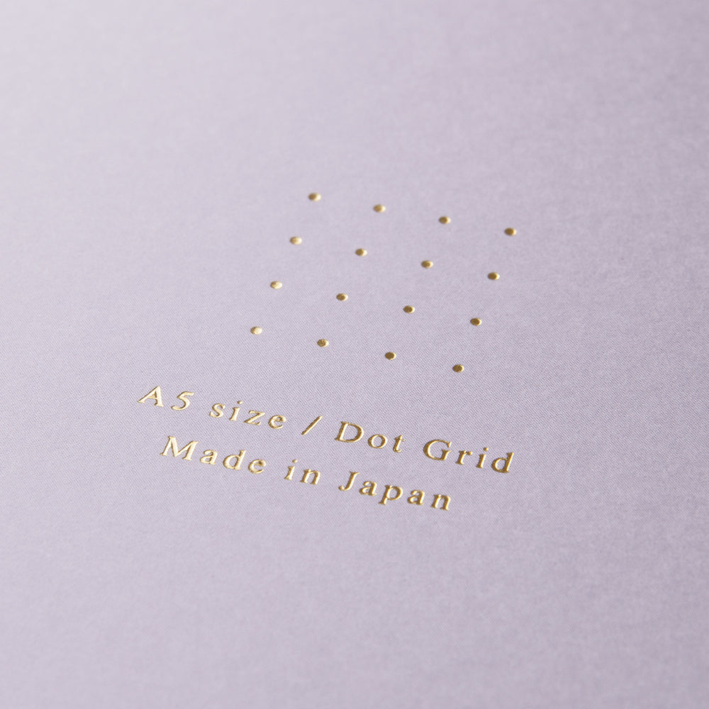 Midori | Paper Pad Notebook <A5> Dot Grid | Purple