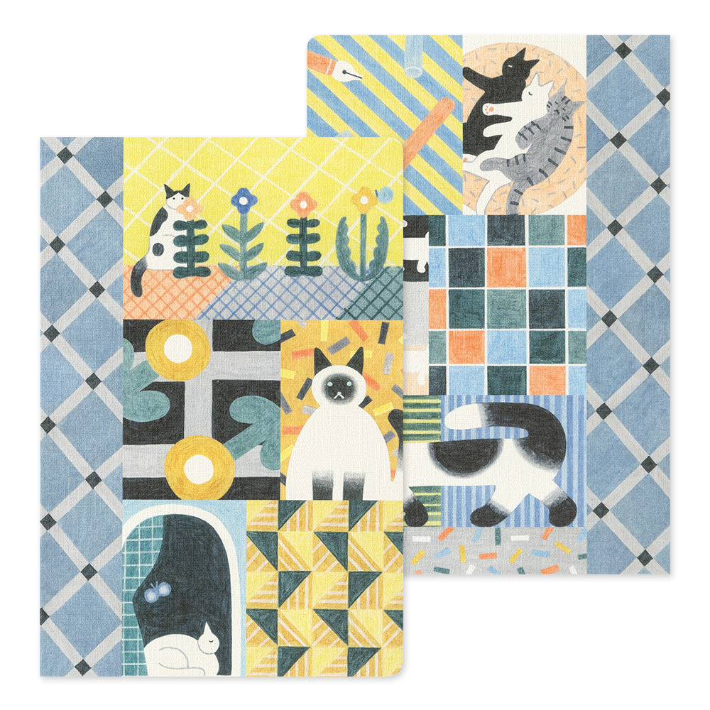 Midori | Yuru Log | Casual Life Log Notebook | Cats