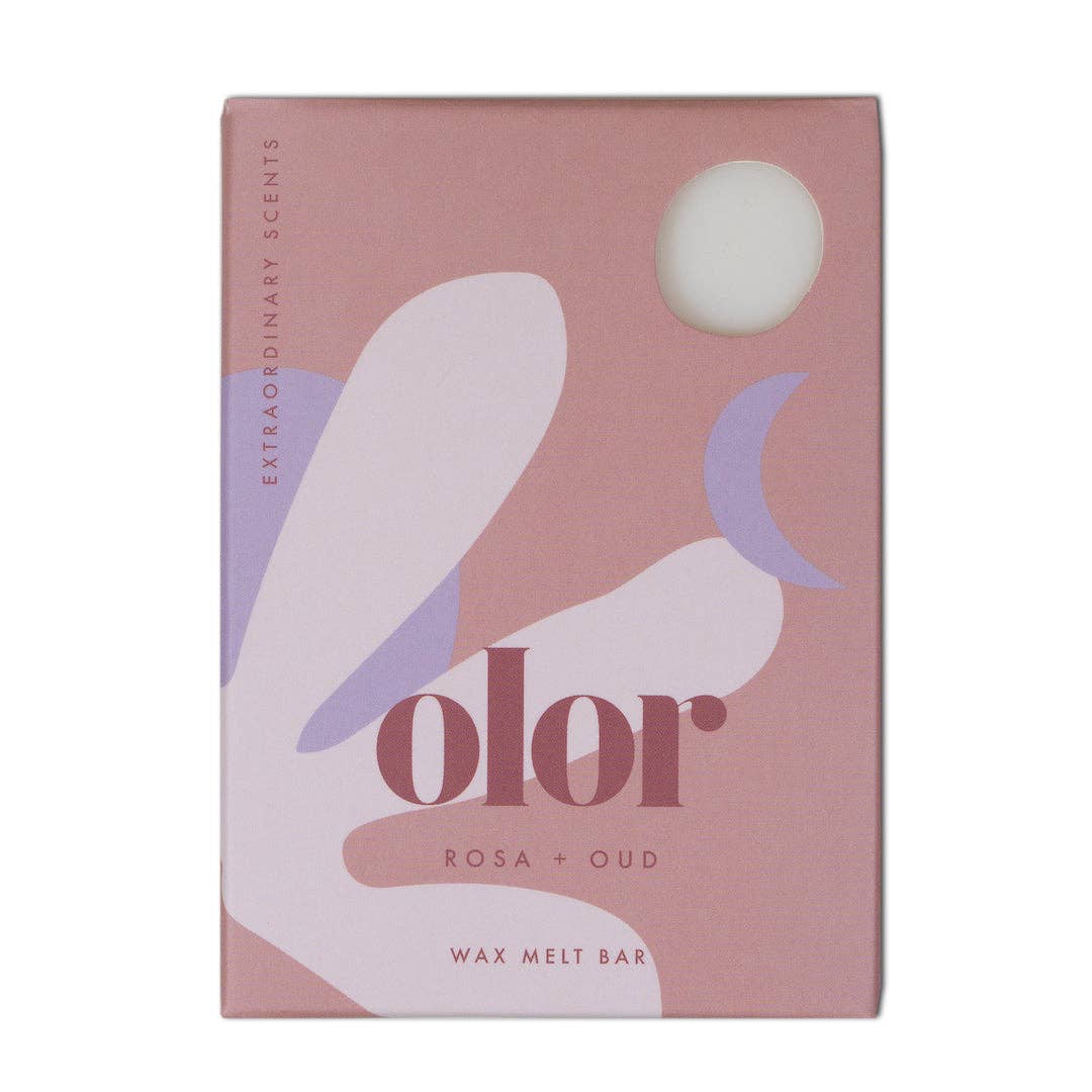 Olor | Wax Melt Bar | Rosa + Oud