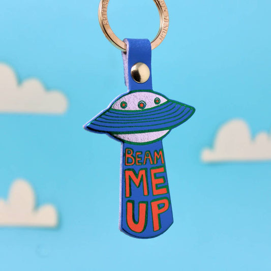 Ark | UFO Key Fob | Cornflower