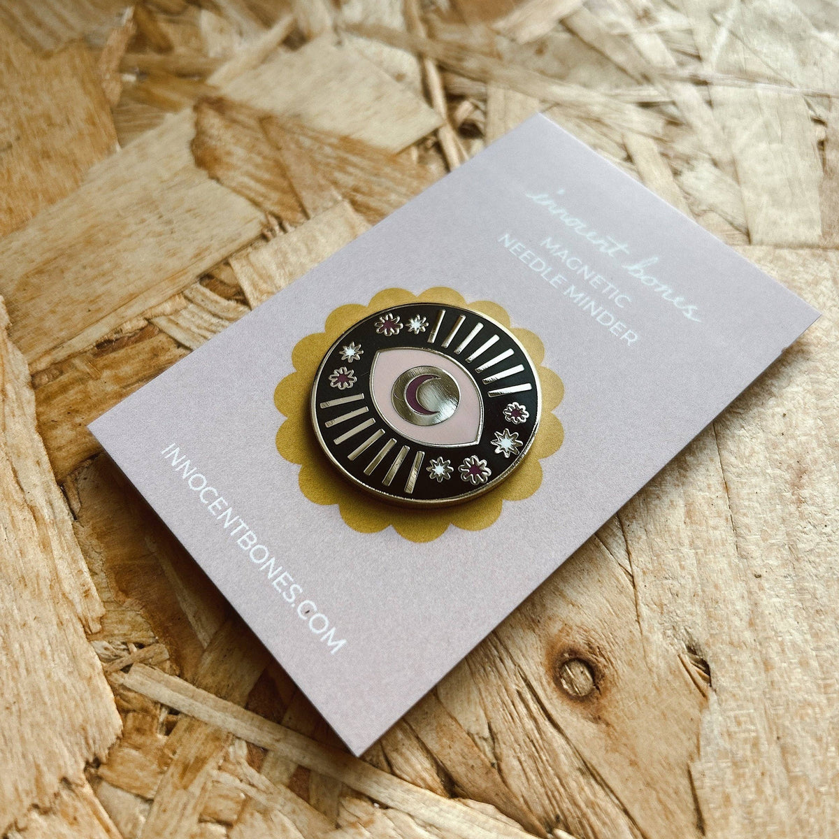Innocent Bones | Magnetic Needle Minder | All Seeing Eye