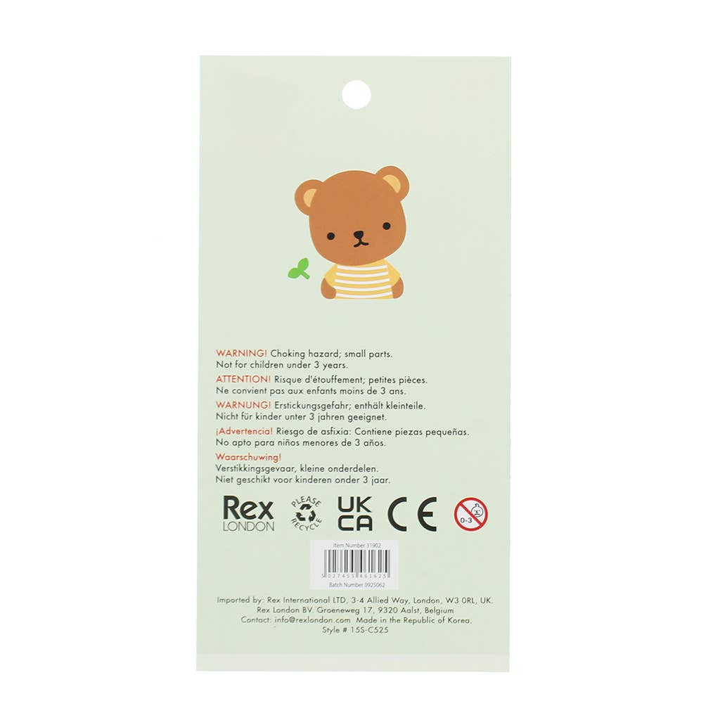 Rex | 3D Puffy Stickers | Adorable Bears