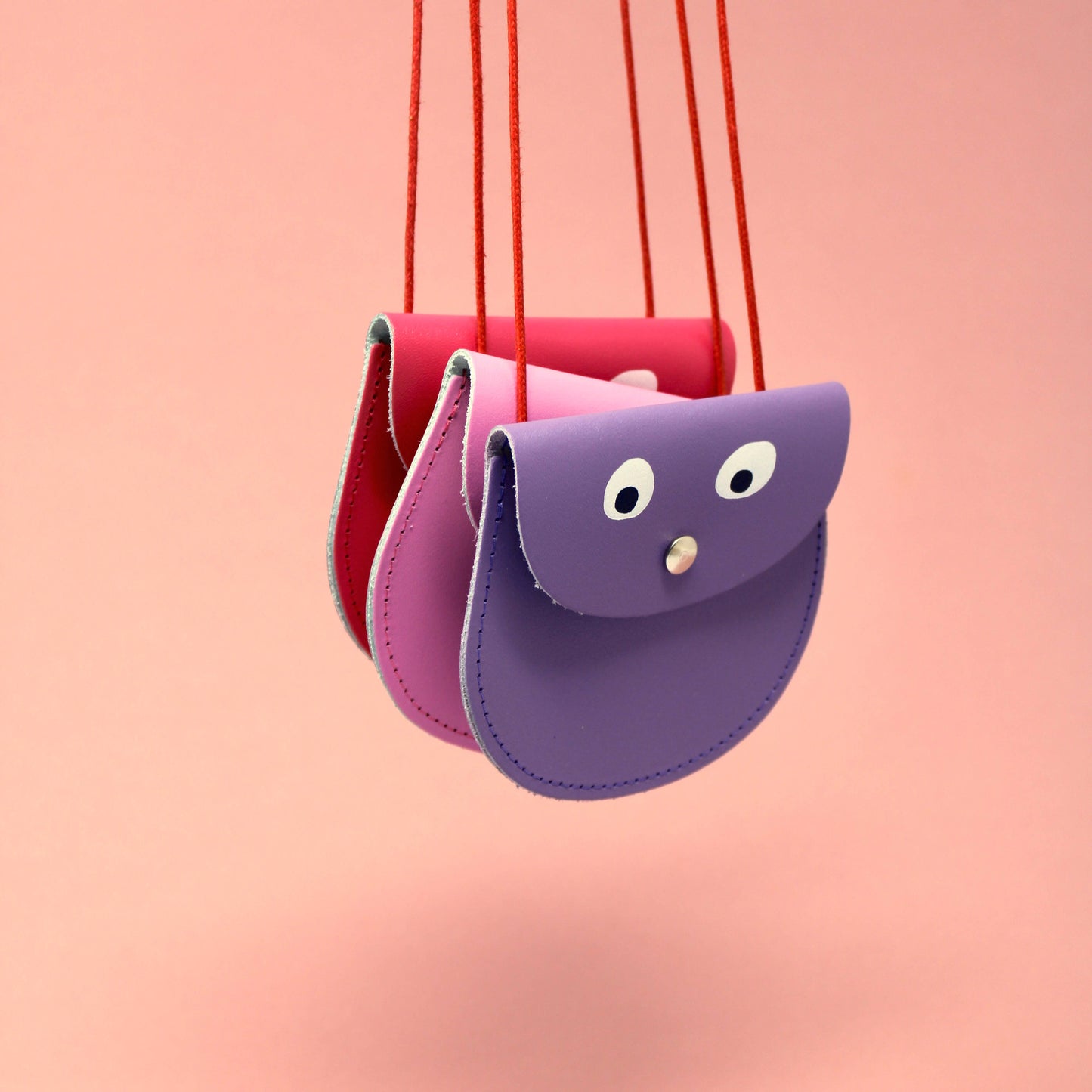 Ark | Googly Eye String Purse | Cornflower Blue