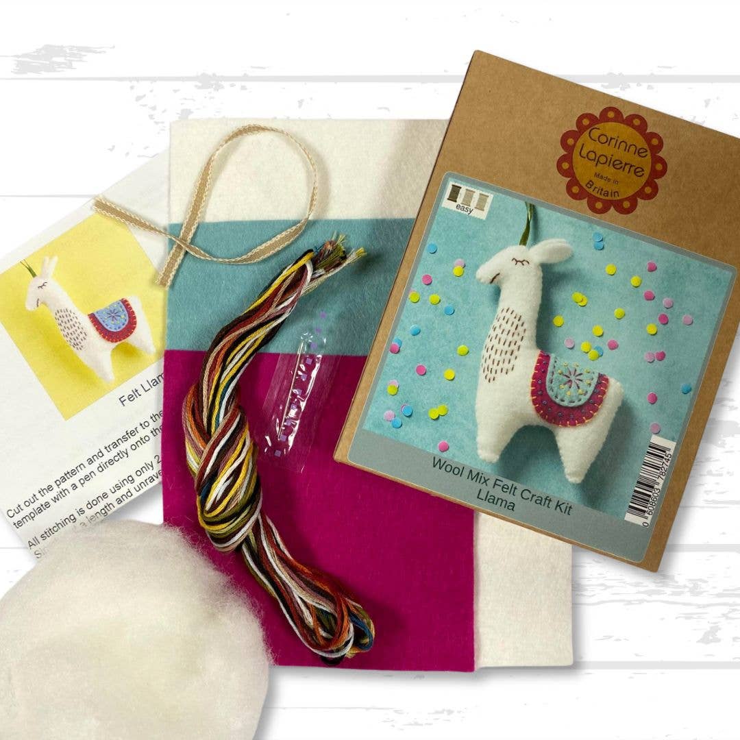 Corinne Lapierre | Llama Felt Craft Mini Kit