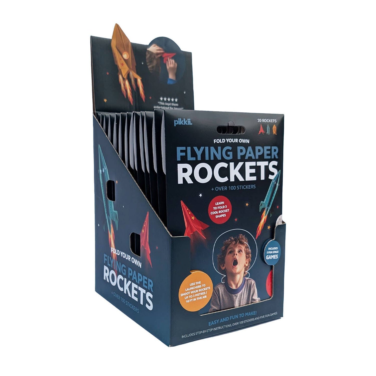 Pikkii | Flying Paper Rockets