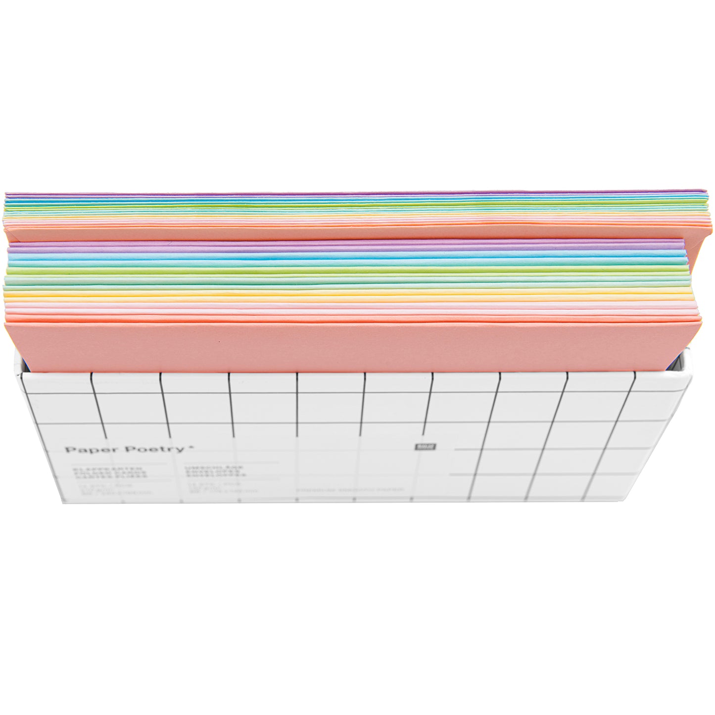 Rico | Paper Poetry | Folded Cards & Envelopes | Pastel Rainbow