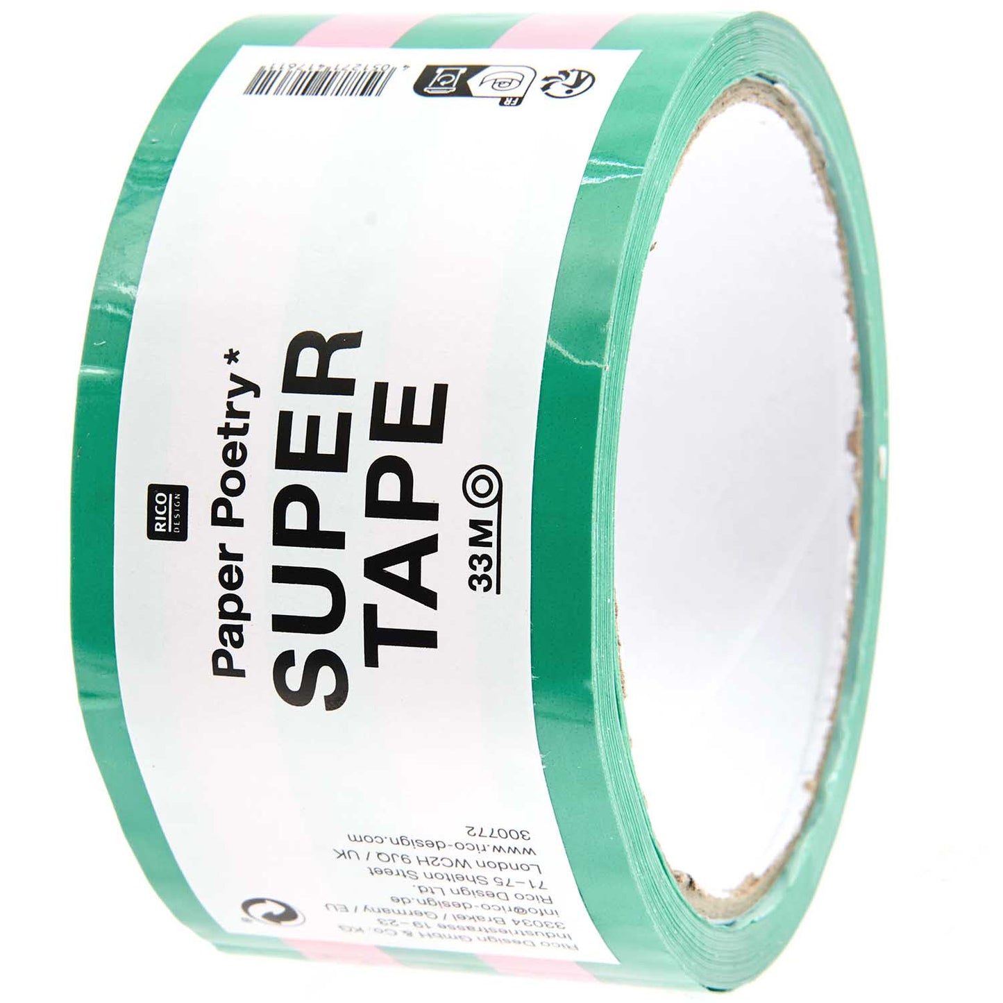 Rico | Paper Poetry | Super Tape | Pink & Green