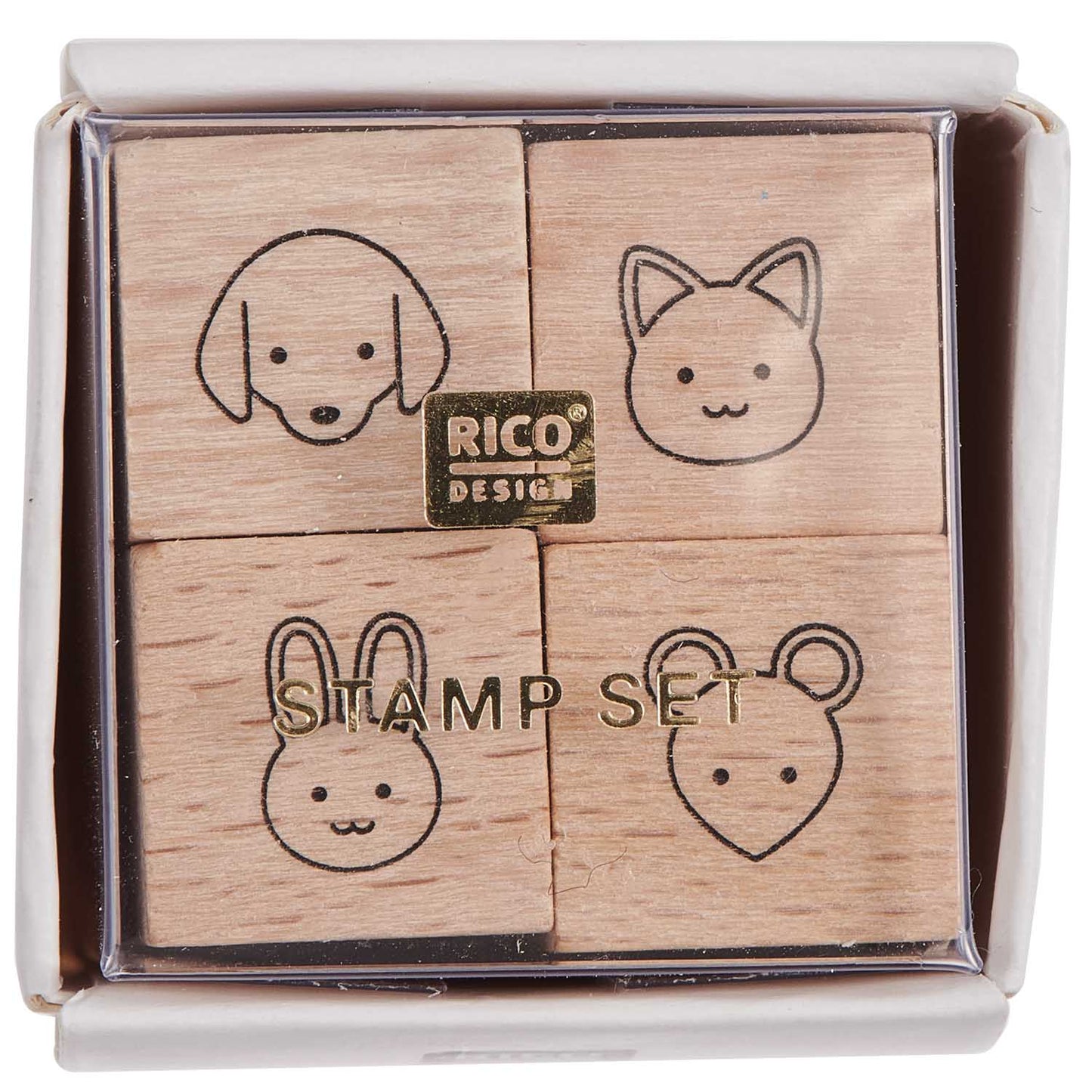 Rico | Paper Poetry | Stamp Set | Animals