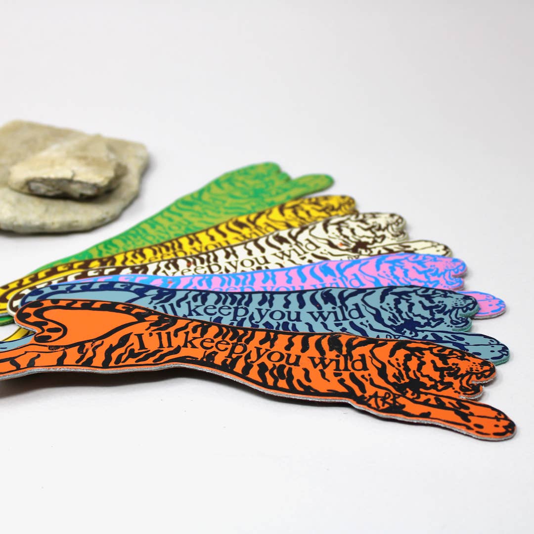 Ark | Tiger Bookmark | Orange