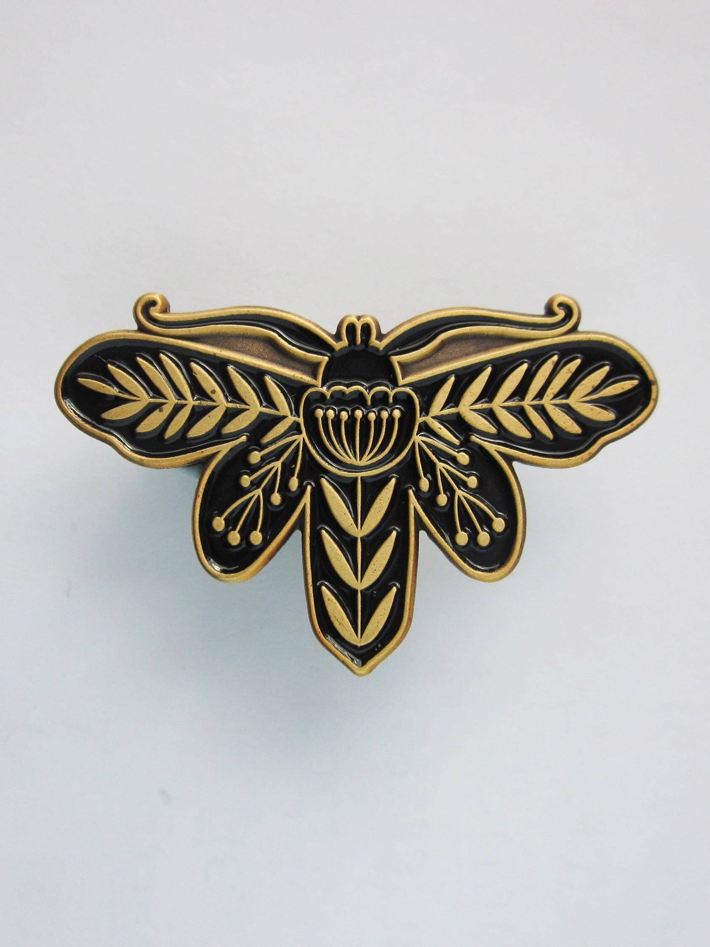 Maggie Magoo | Enamel Pin Badge | Moth