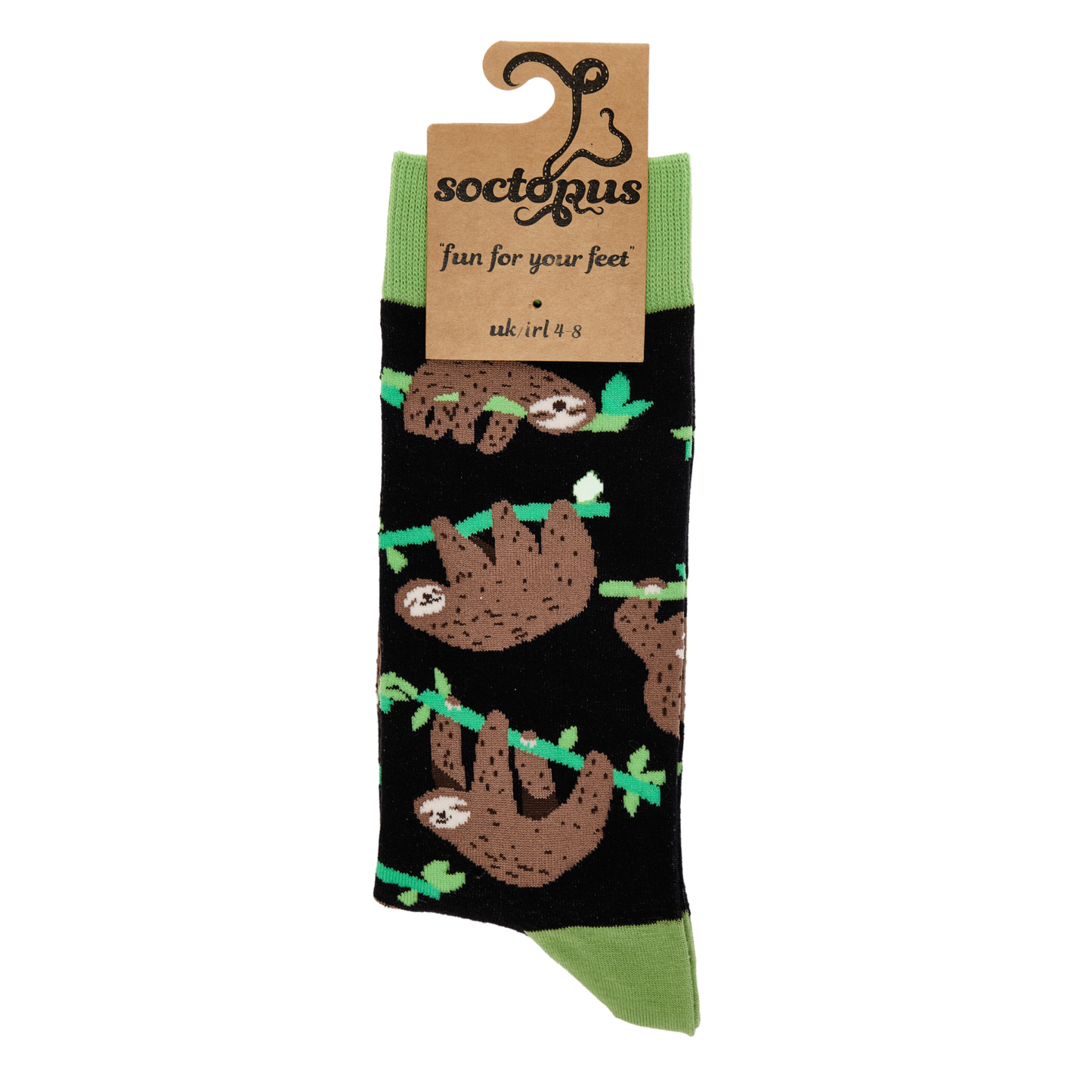 Socktopus | Womens Socks | Sloths