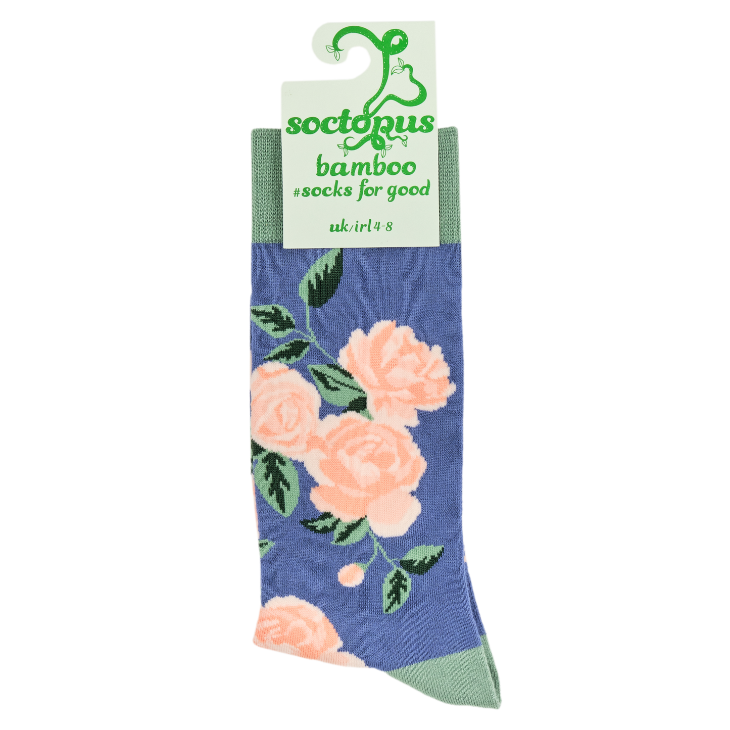 Soctopus | Womens Socks | Roses Floral