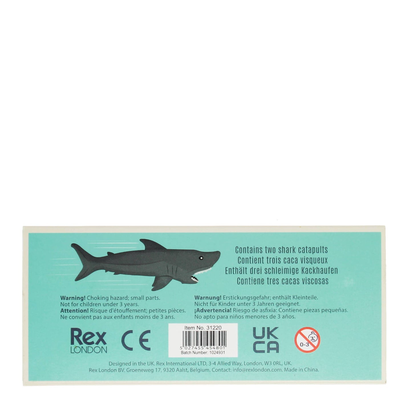 Rex | Flying shark finger catapults