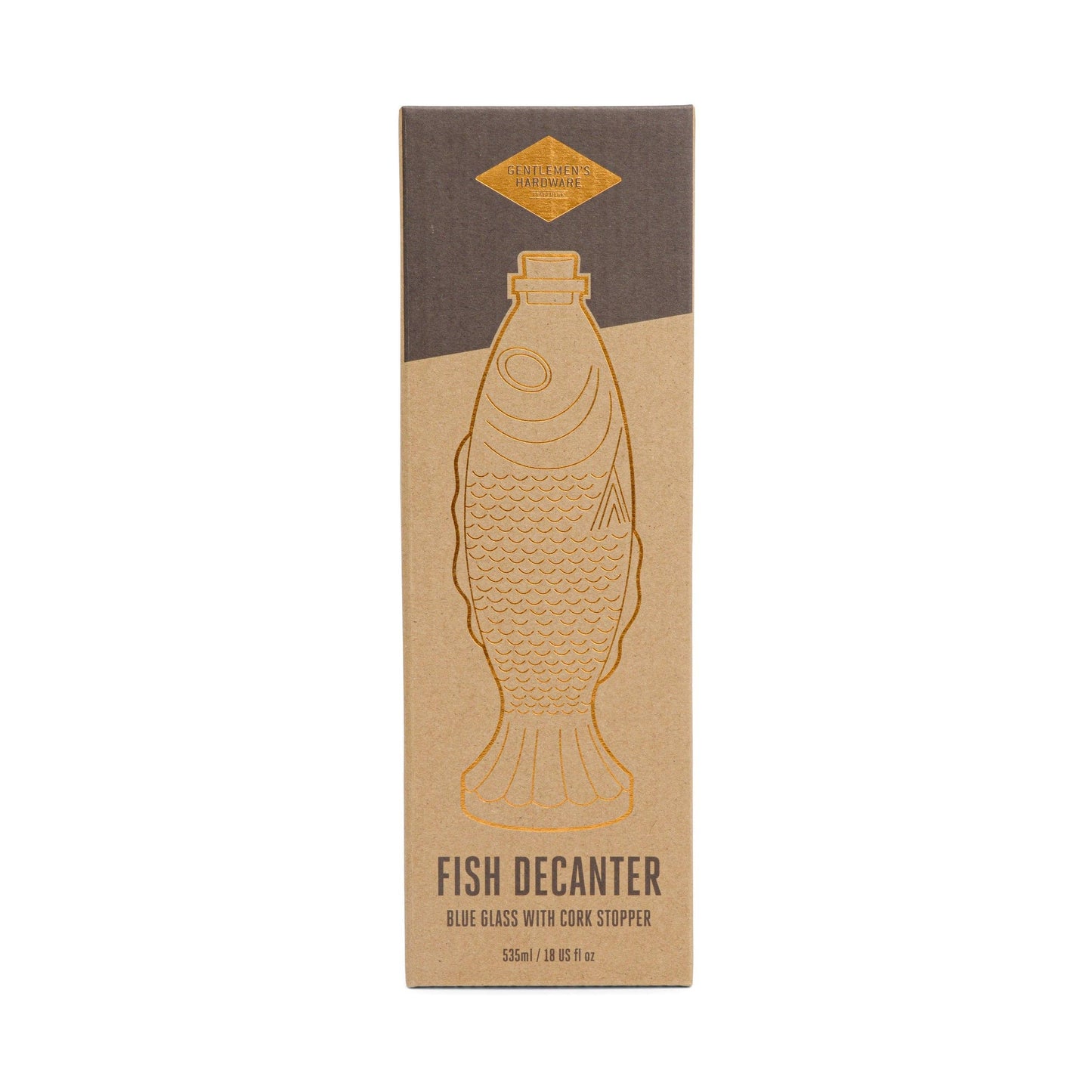 Designworks Collective | Gentlemen's Hardware | Blue Fish Decanter