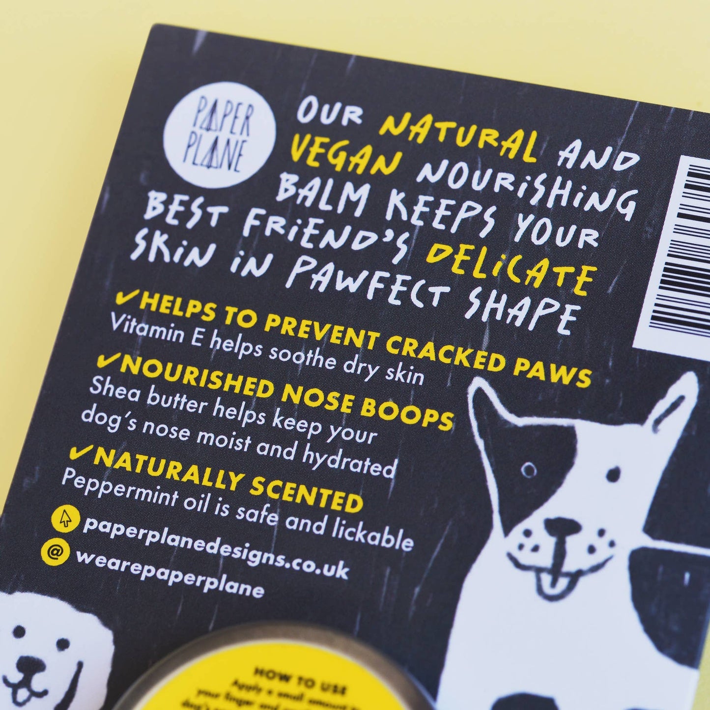Paper Plane | Bork Nose and Paw Balm for Dogs
