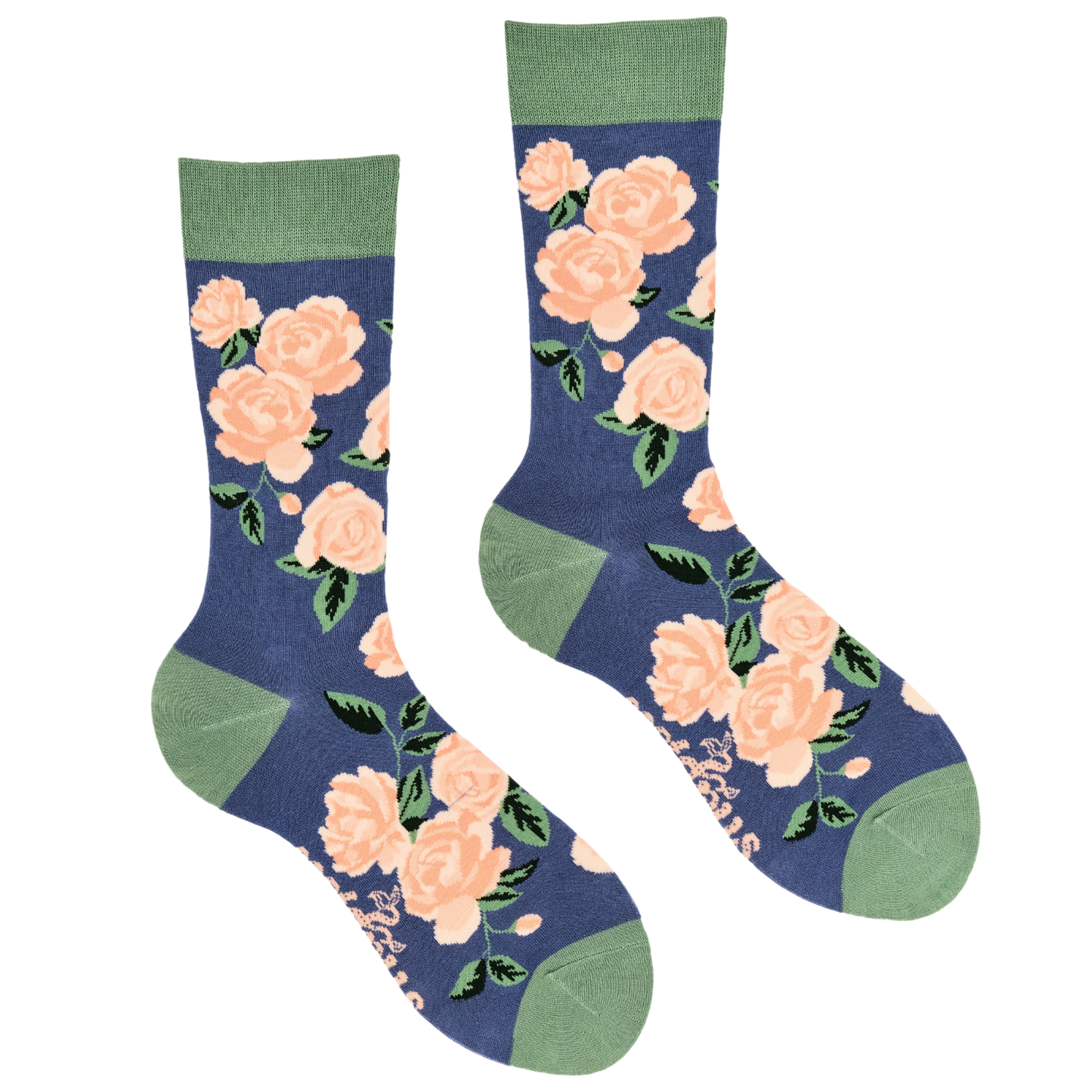 Soctopus | Womens Socks | Roses Floral