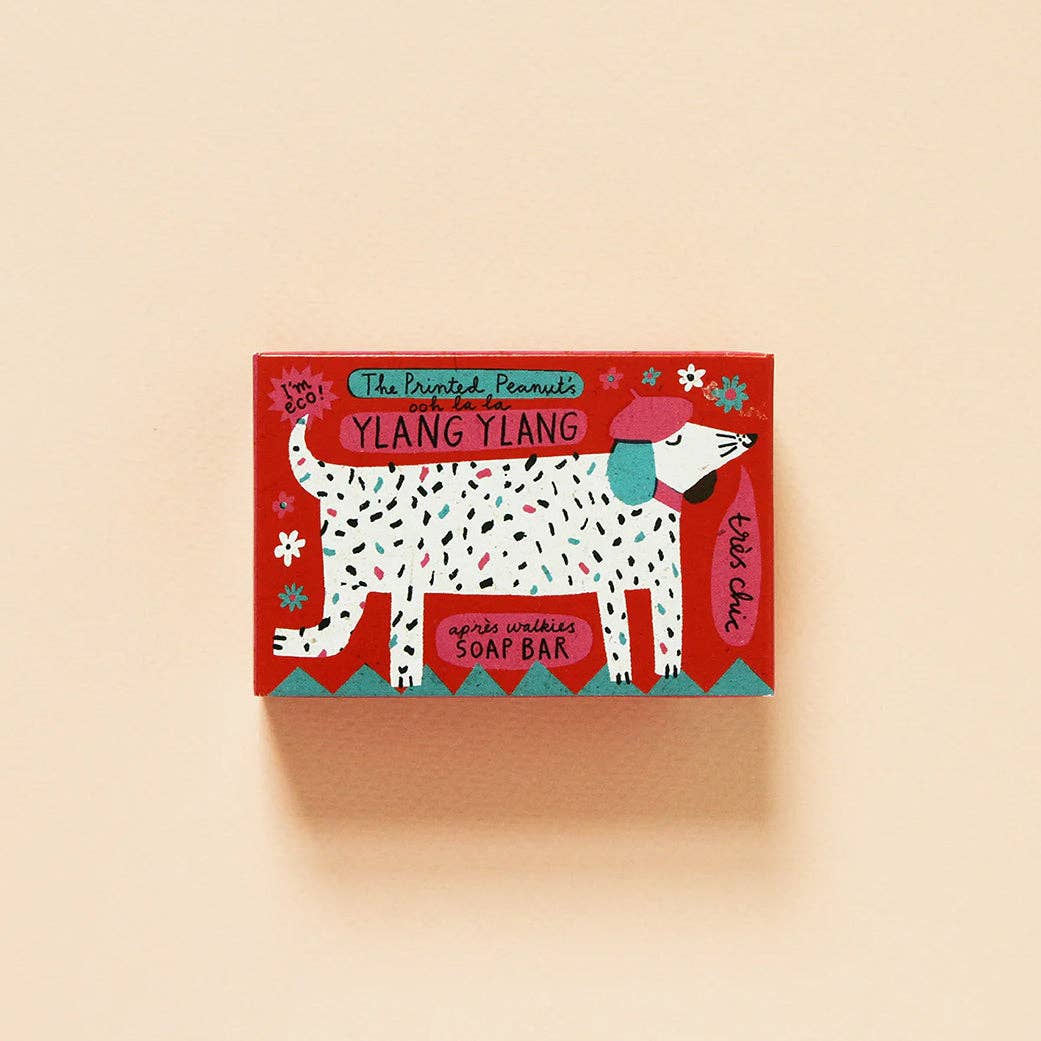 The Printed Peanut | Natural Handmade Soap Bar | Ylang Ylang