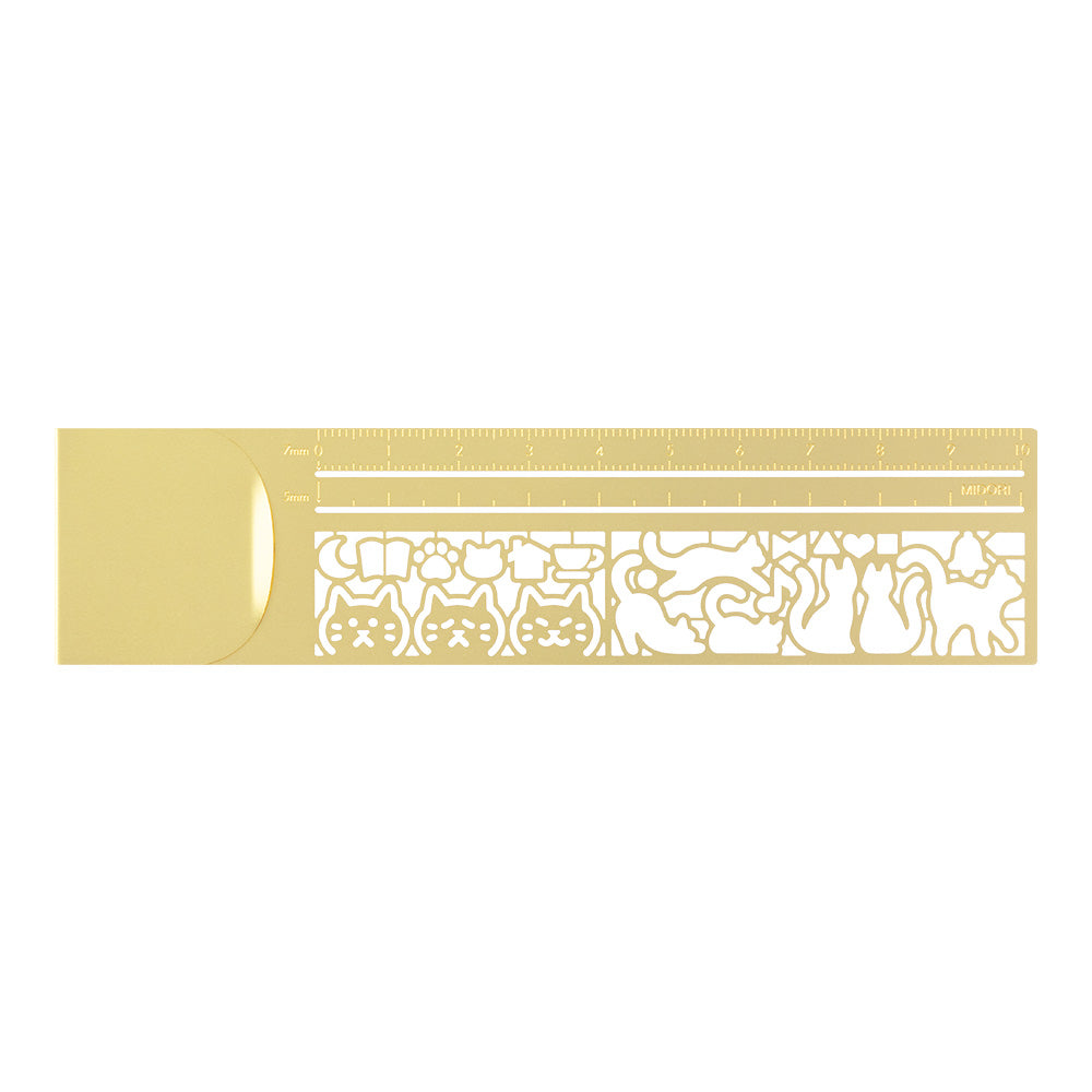 Midori | Clip Ruler | Cats