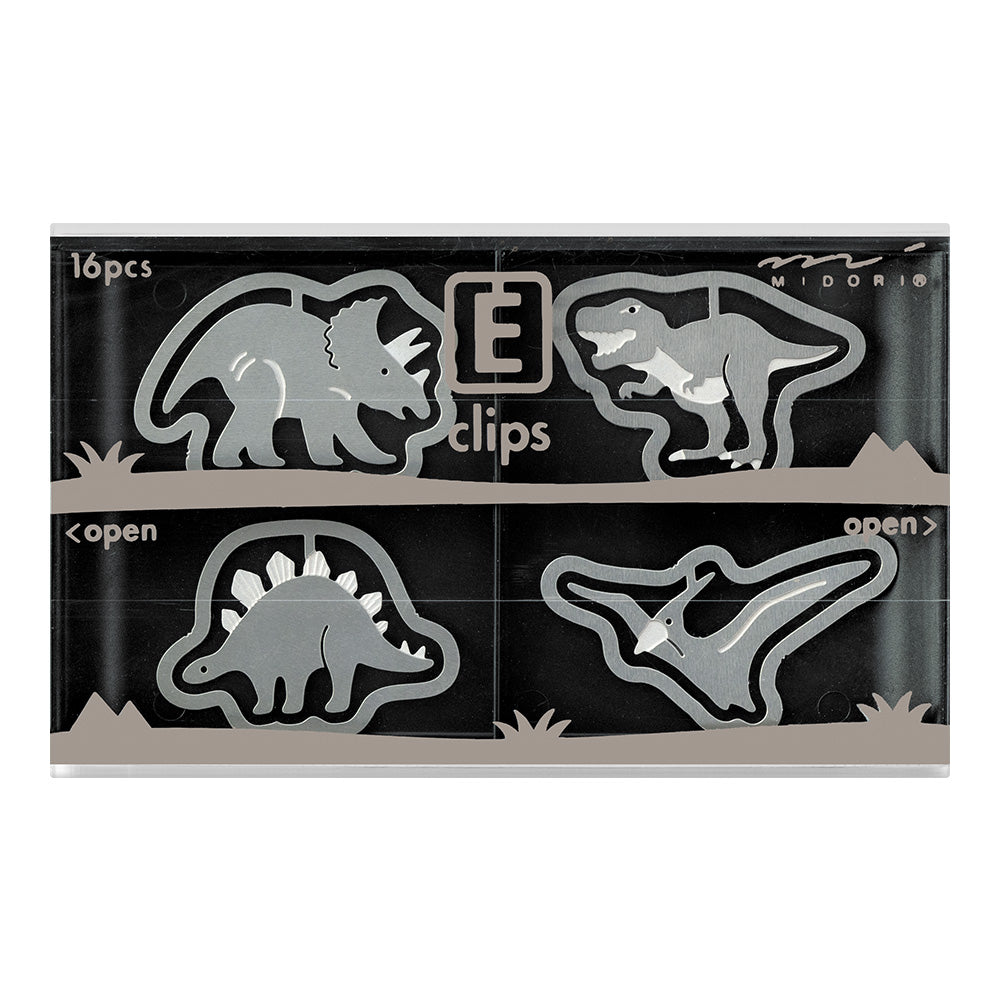 Midori | Etching Clips | Dinosaurs