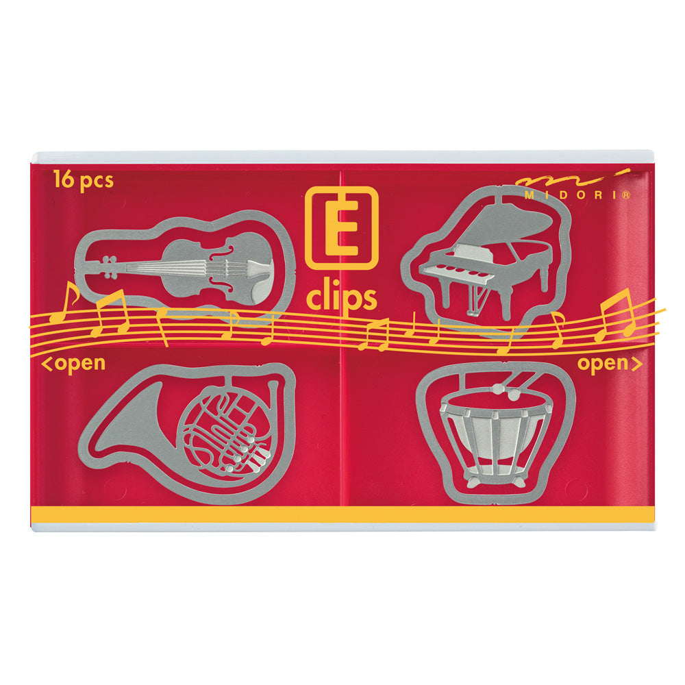 Midori | Etching Clips | Musical Instruments