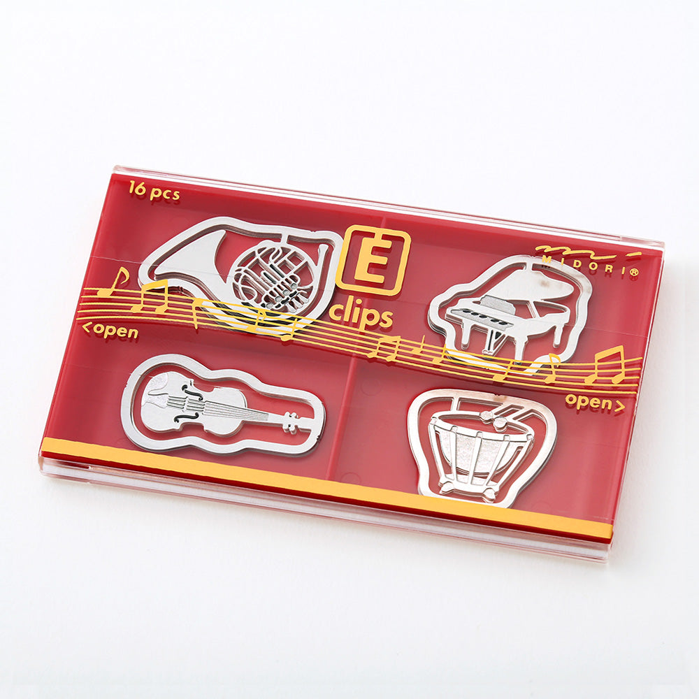Midori | Etching Clips | Musical Instruments