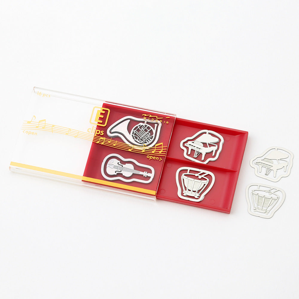 Midori | Etching Clips | Musical Instruments