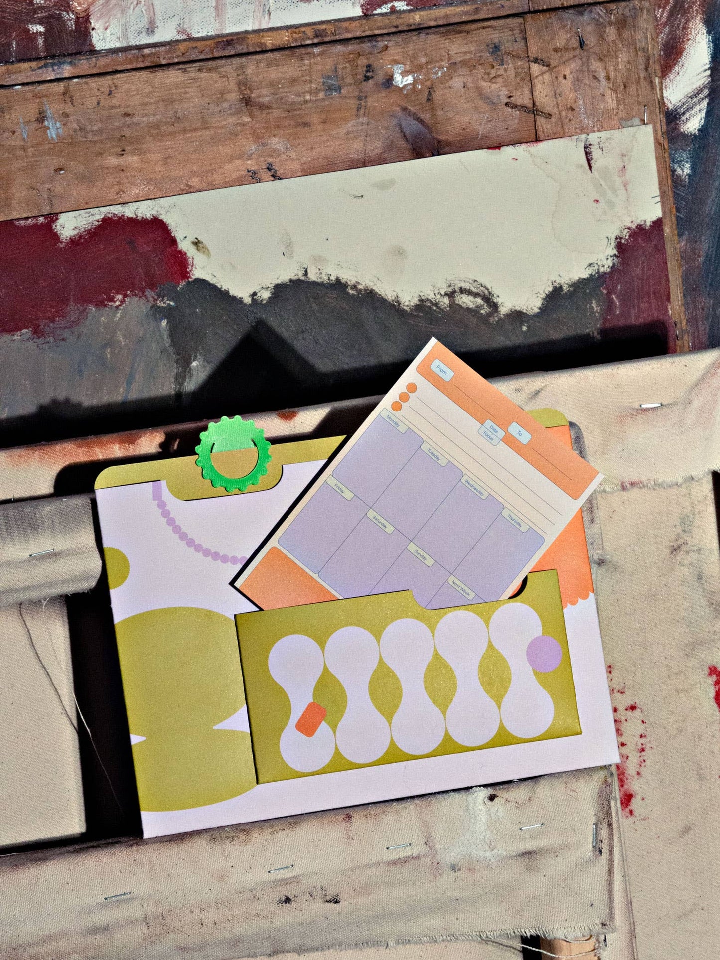 The Completist | Weekly Planner Sticky Notes | Beams