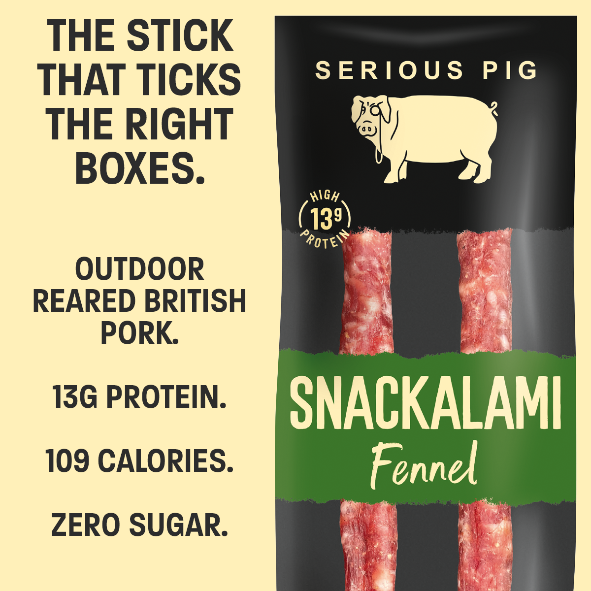 Serious Pig | Snackalami | Wild Fennel