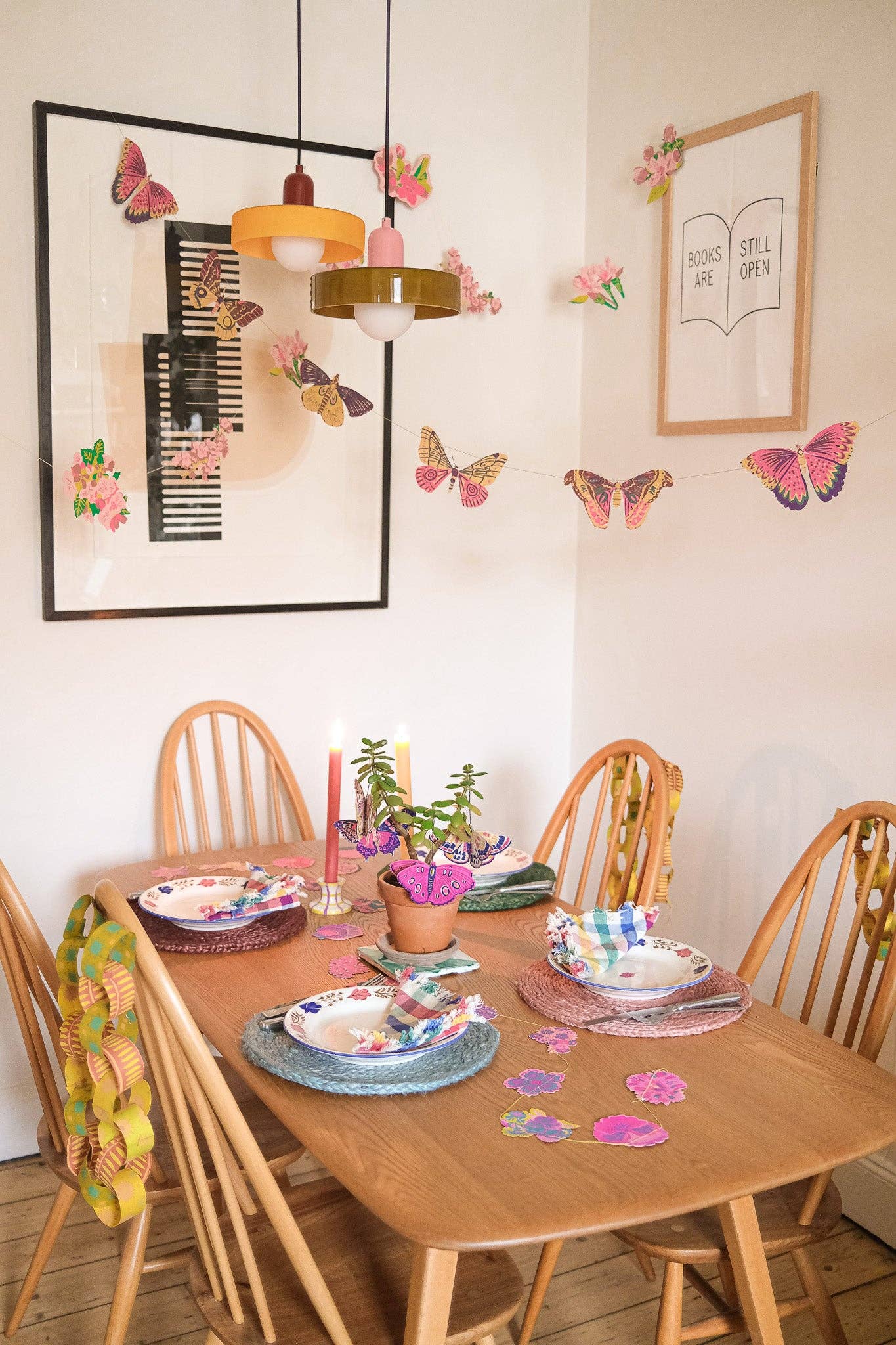 East End Press | Paper Chain Kit | Yellow & Green