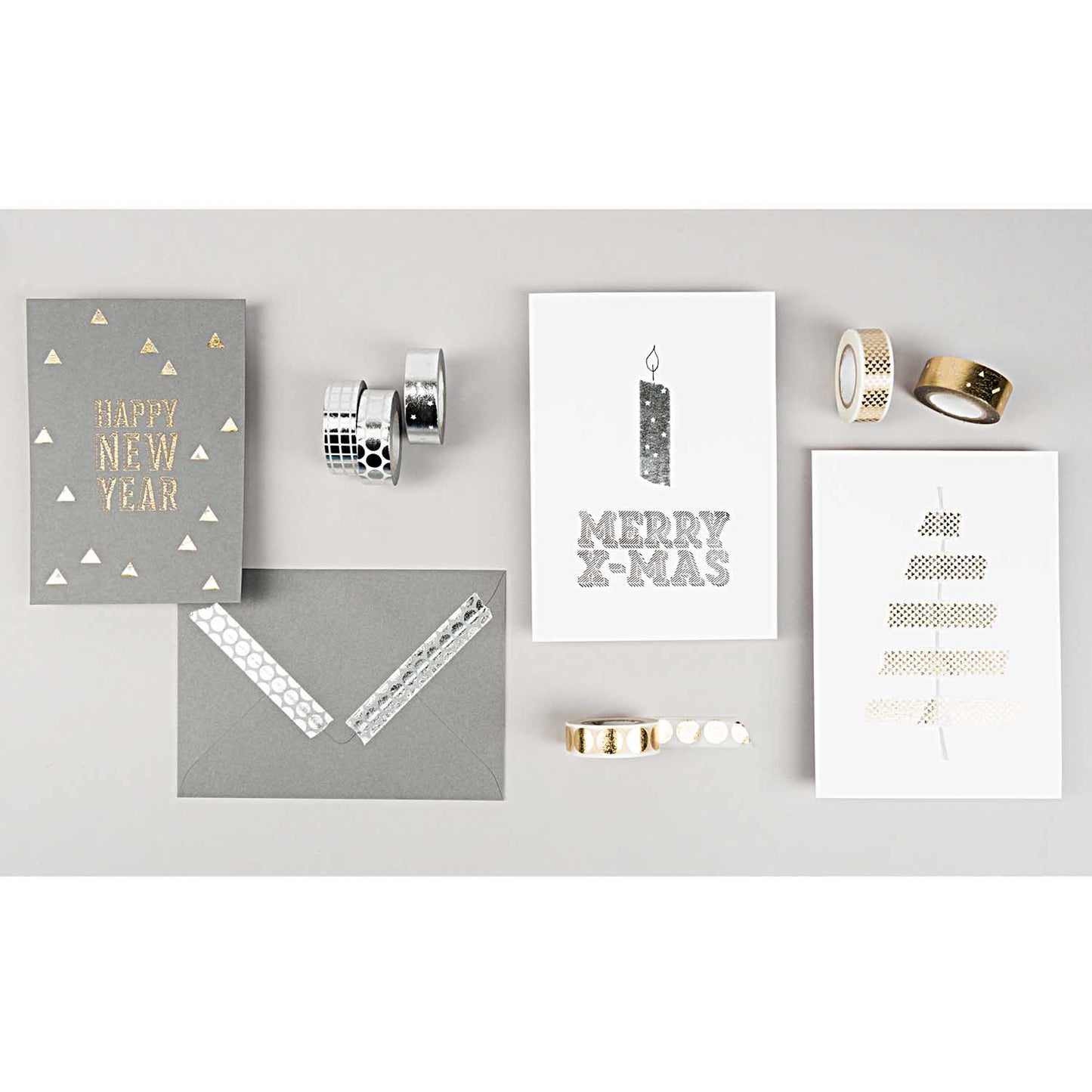 Rico | Paper Poetry | Washi Tape | Triangles Gold