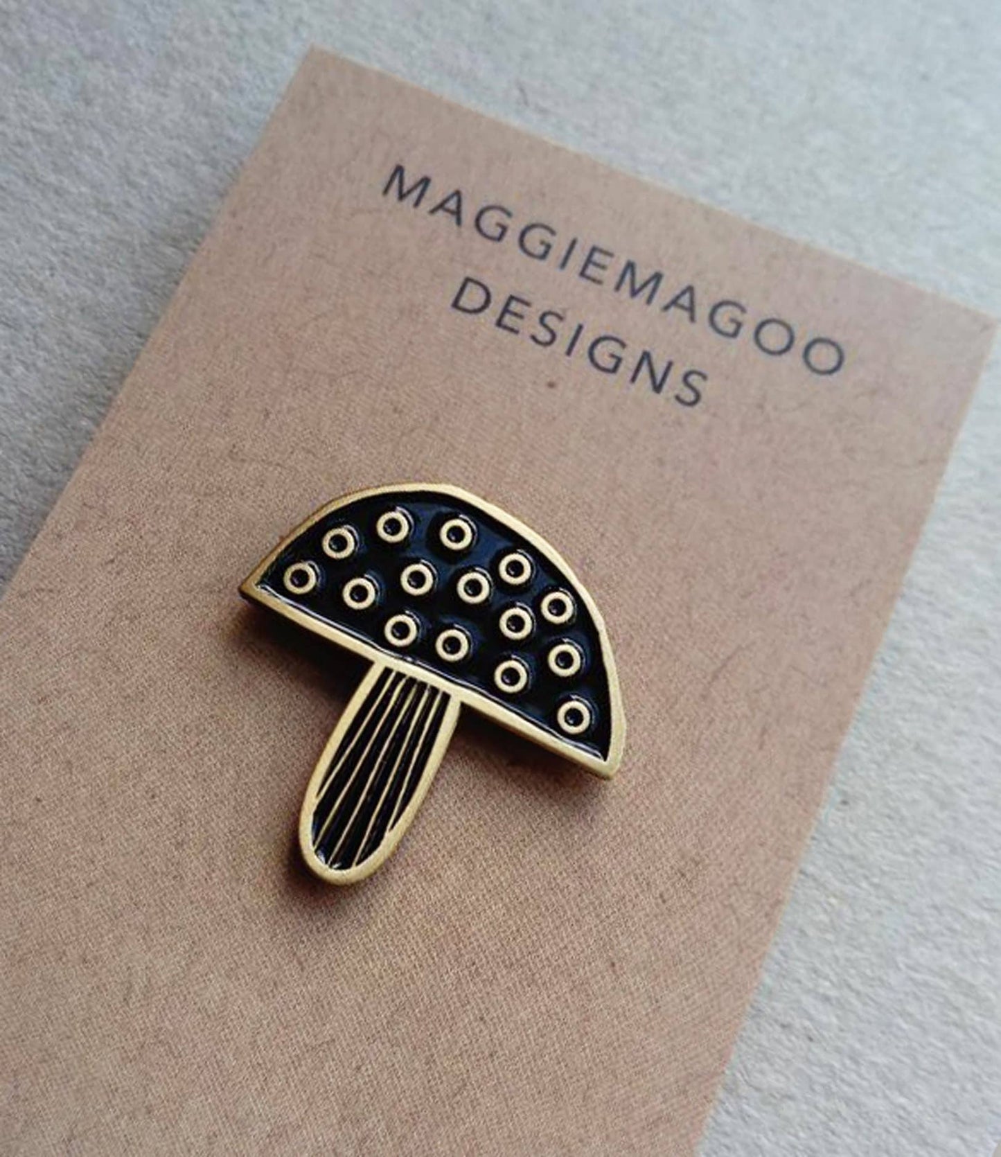 Maggie Magoo | Enamel Pin Badge | Toadstool