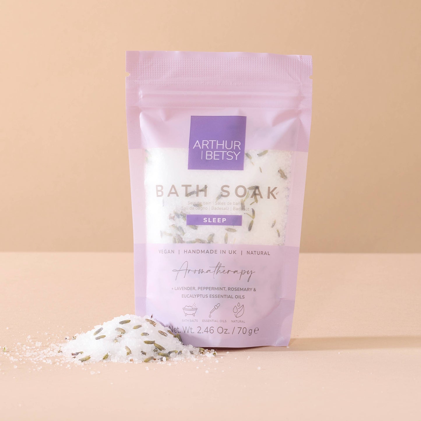 Arthur Betsy | Bath Salts Pouch 70G | Sleep