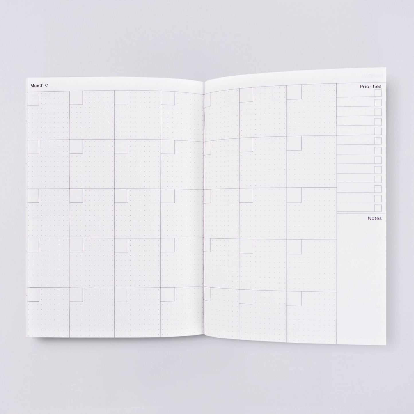 The Completist | A5 Undated Weekly Planner Book | Hinoki