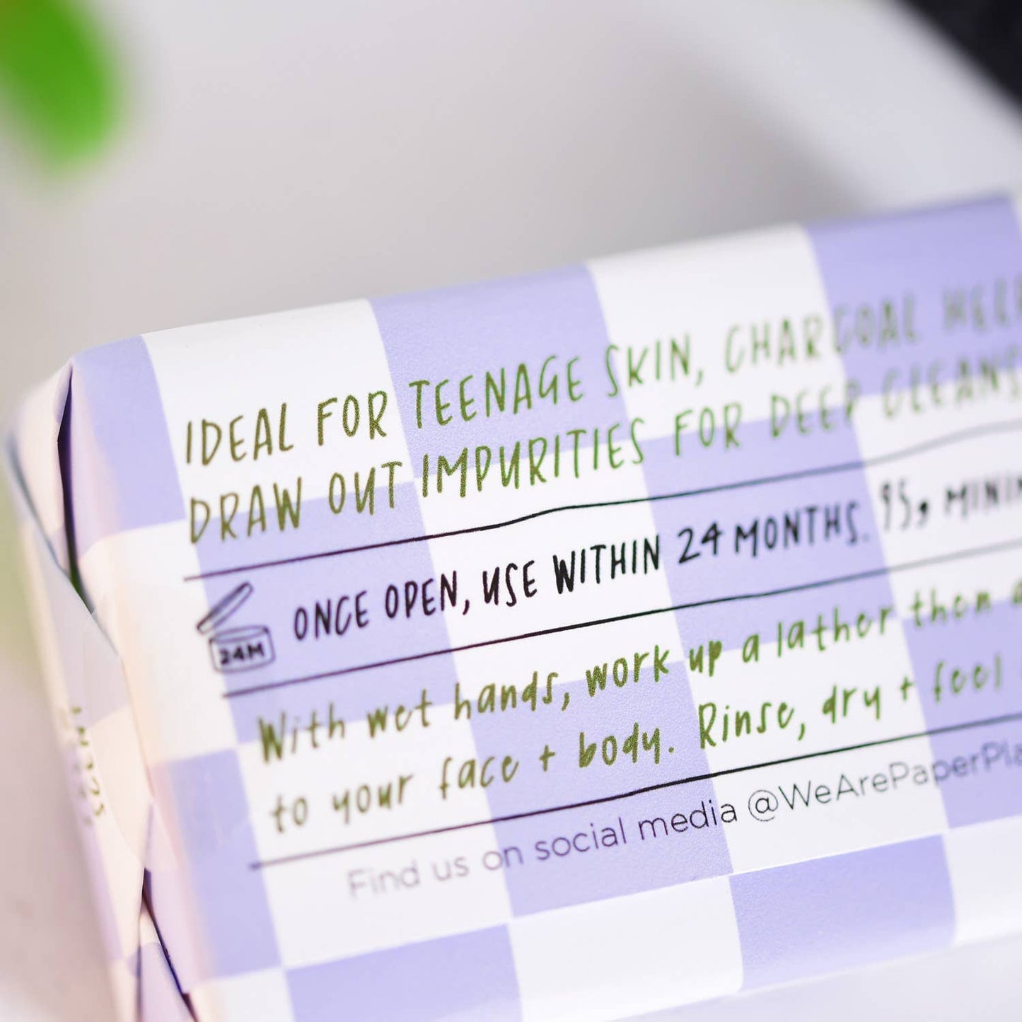 Paper Plane | Teenage Kicks Soap Bar