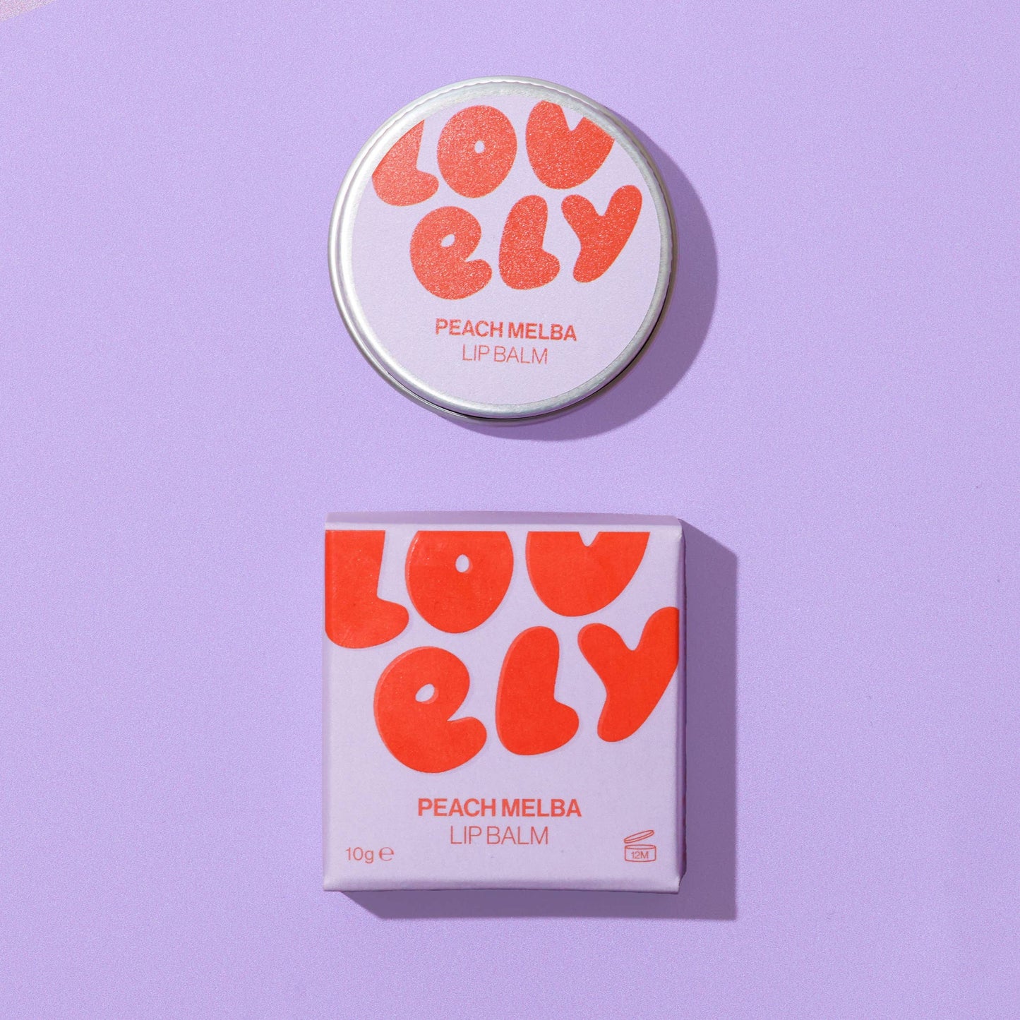 Lovely Skincare | Peach Melba | Lip Balm