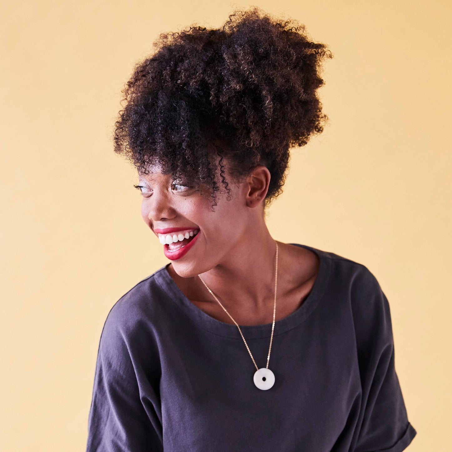 Just Trade | Vilma Large Circular Necklace