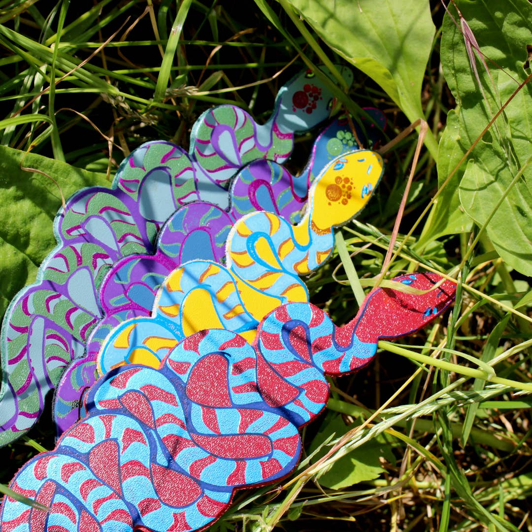Ark | Snake Bookmark | Petrol Blue