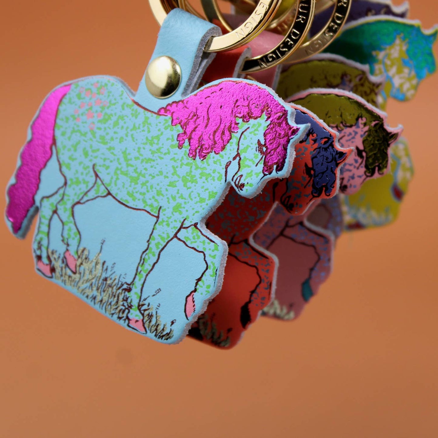 Ark | Key Fob | Horse | Acid Green