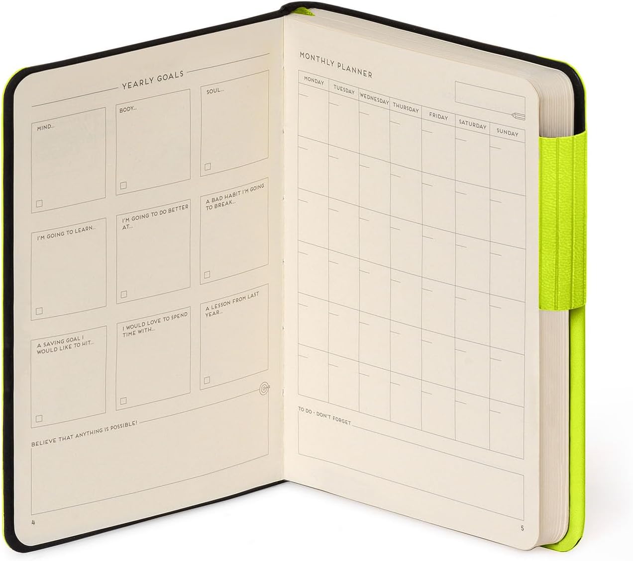 Legami | My Notebook Small Lined | Chartreuse