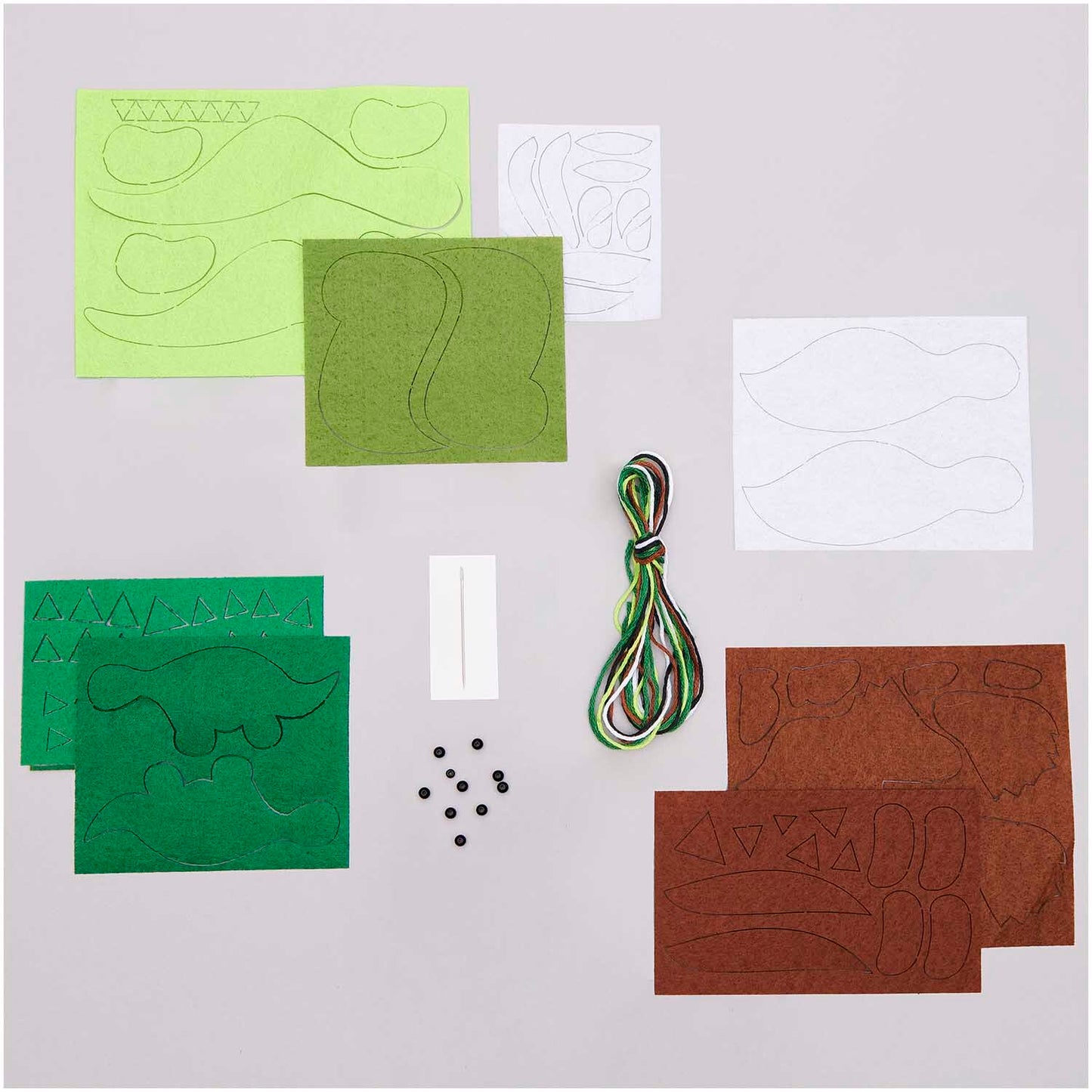 Rico | Craft Kit | Finger Puppet Dinosaurs