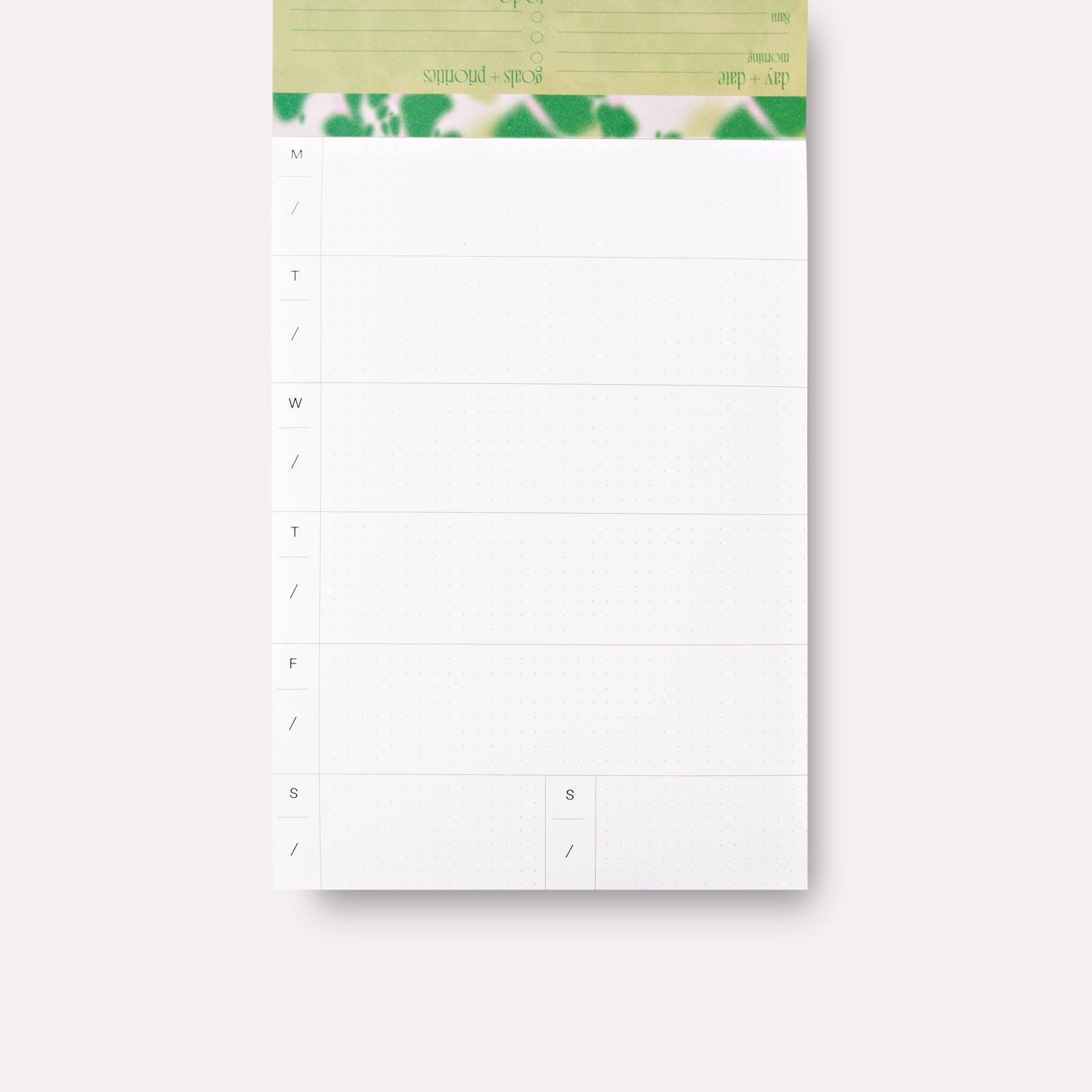 The Completist | Daily Planner Pad | Hazy